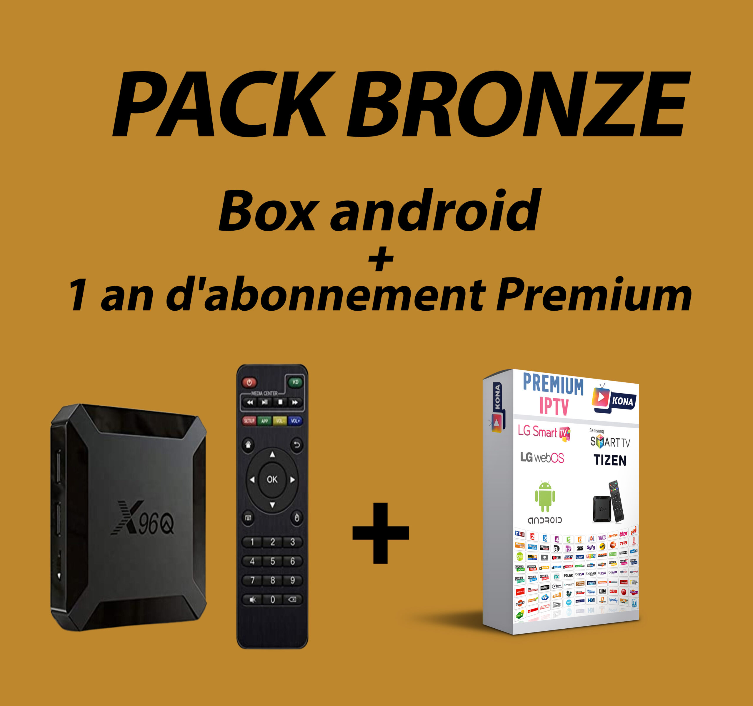 Pack Abonnement IPTV Bronze