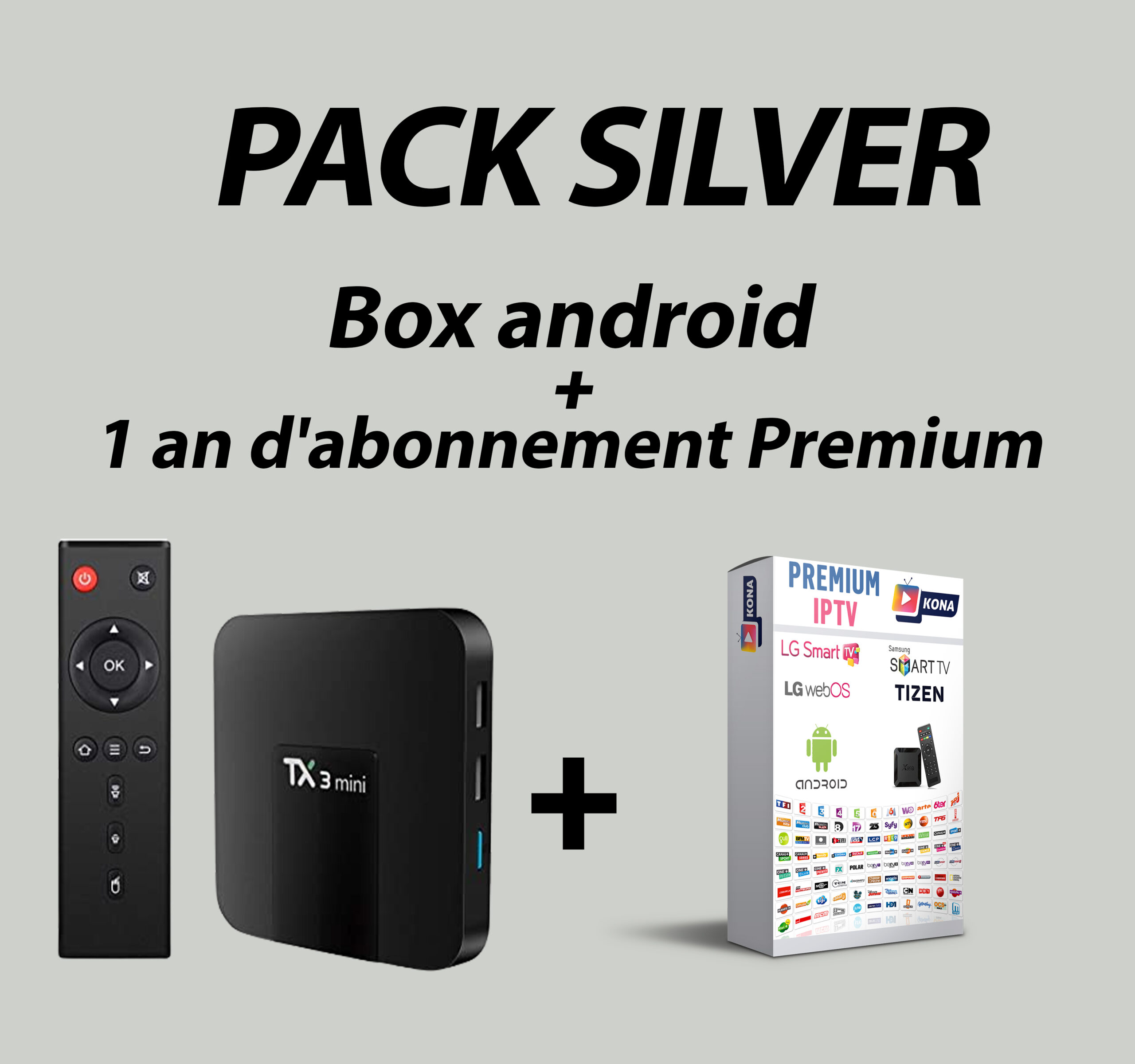 Pack Abonnement IPTV Silver